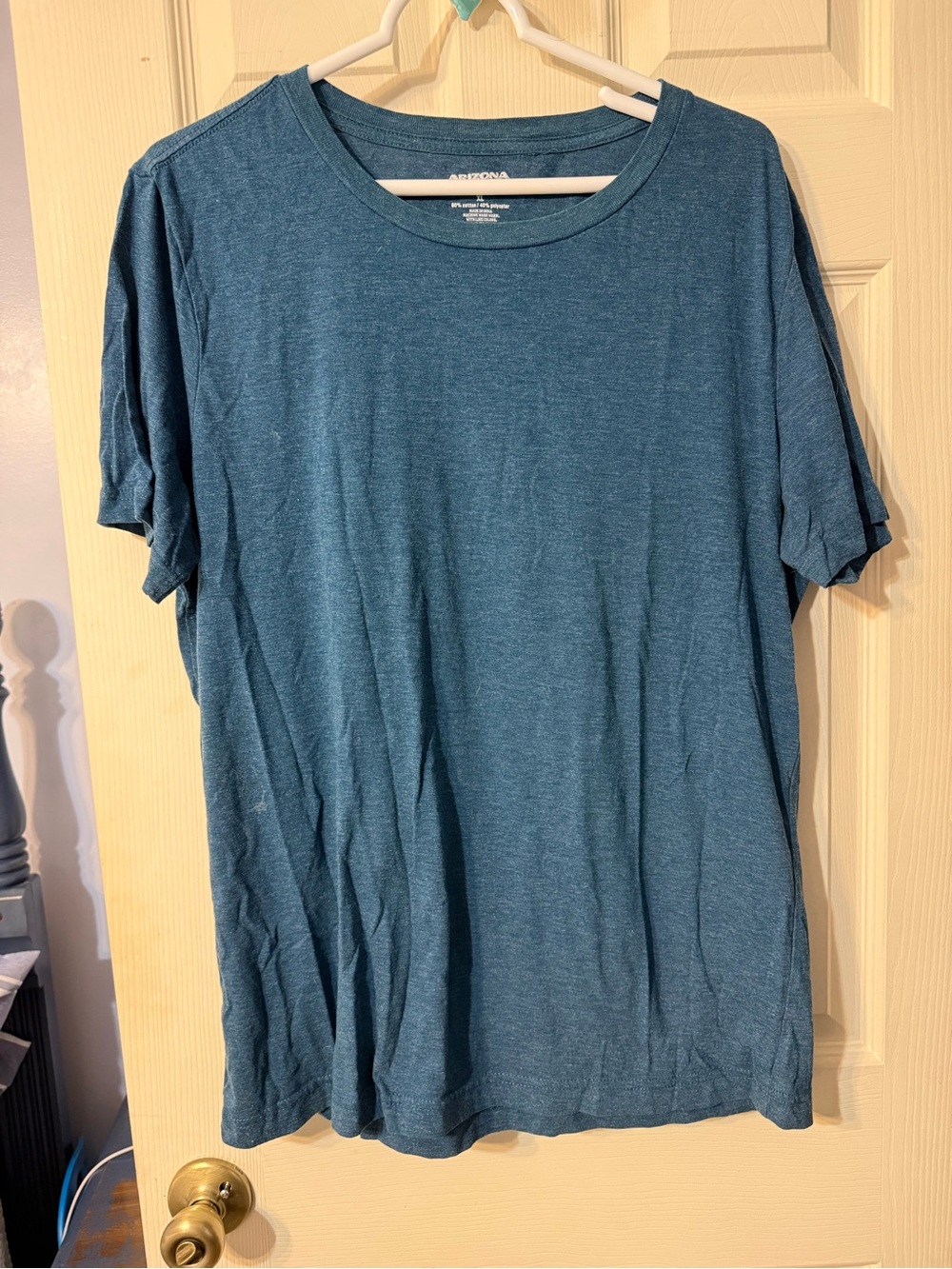 Arizona Jean Company Men's Short Sleeve Crew Tee in Teal